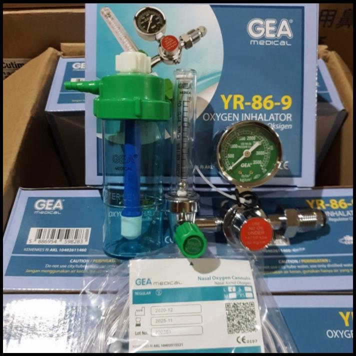 Gea Regulator Oksigen/Oxygen Regulator/Regulator Oksigen Gea