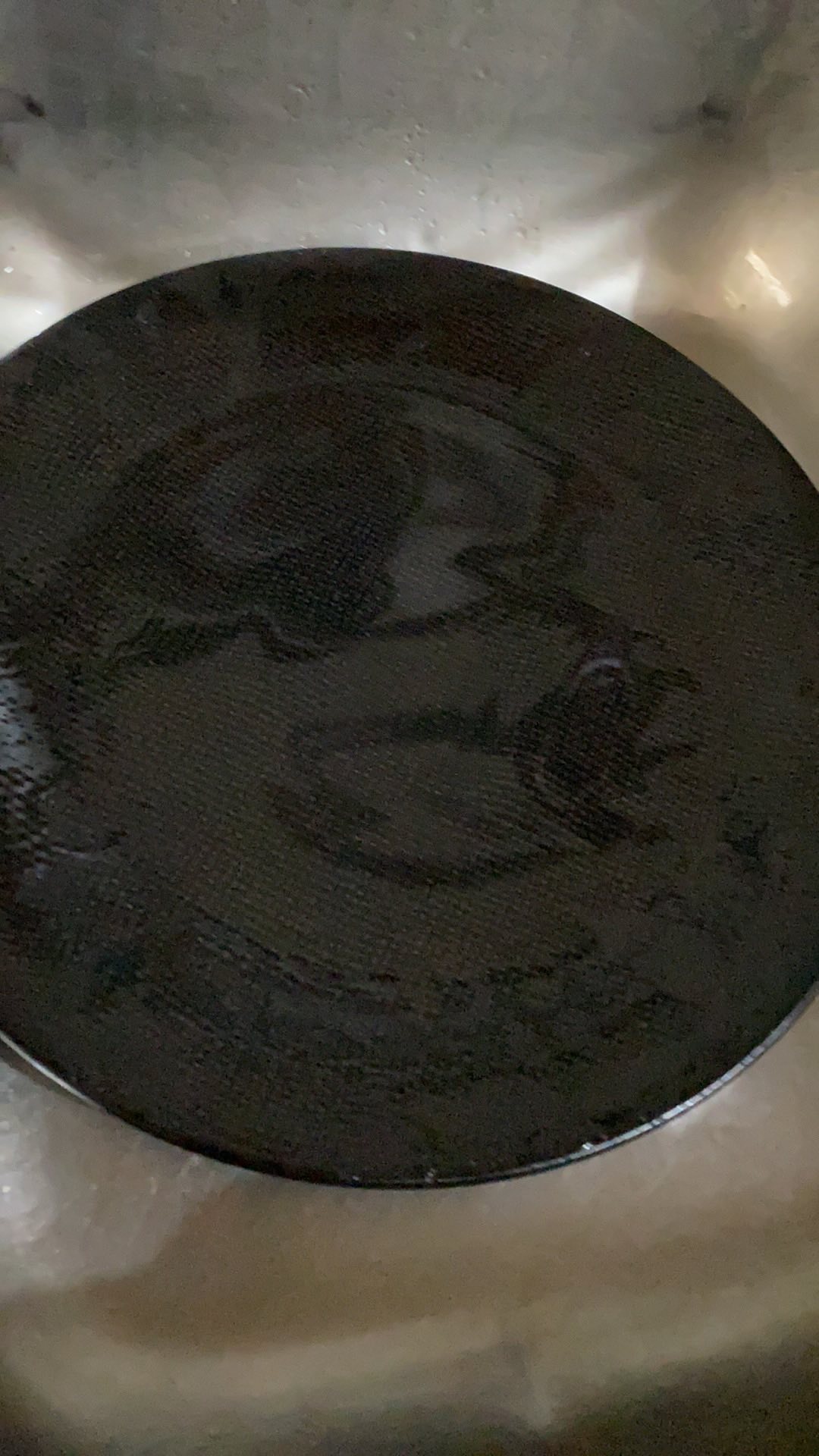 Piring Keramik Dinner Plate 10.5in Vesuvio Black