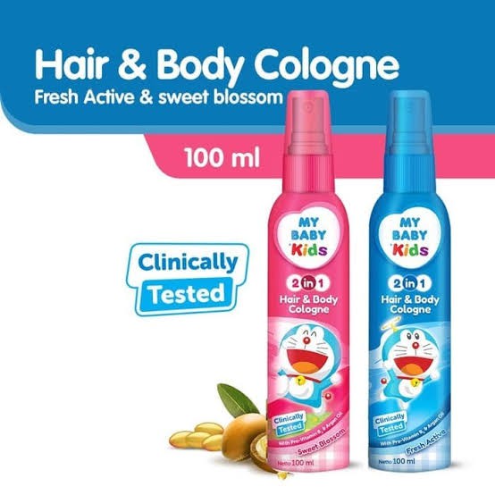 My Baby Kids 2in1 Hair &amp; Body Cologne 100ml