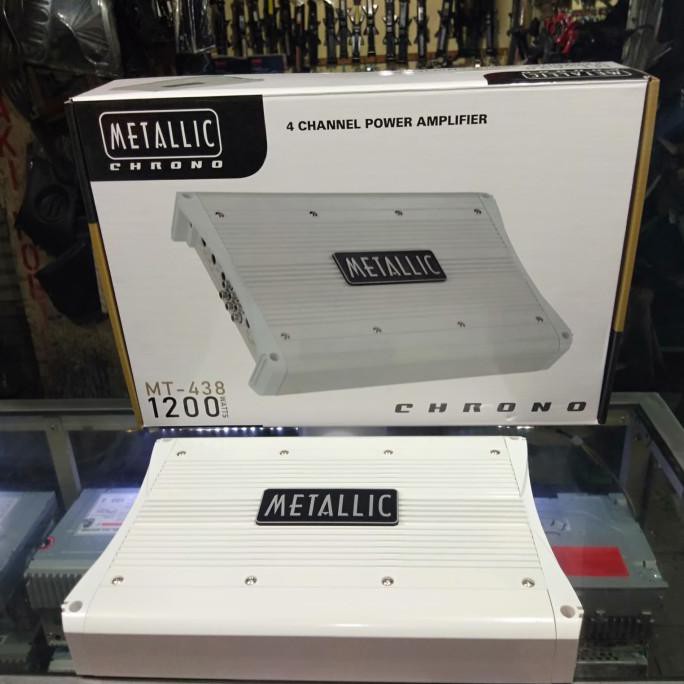 Power METALIC seri MT-438 1200What 4chenel Audio Mobil Murmer