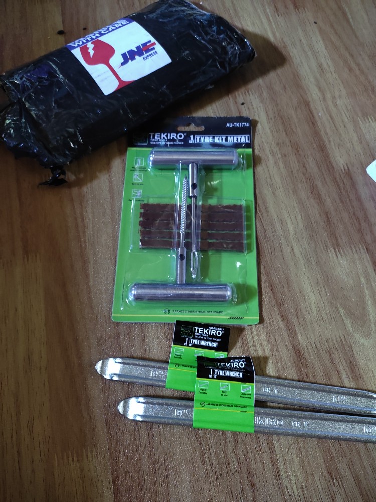 Congkelan Ban 10 Inch Paket Alat Tambal Ban Tubles Besi Tekiro Congkel Ban Cukit Ban Tekiro Alat Tam