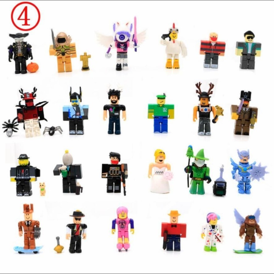 Figure Roblox Random Mainan Roblox Topper Kue Figure Not Minecraft