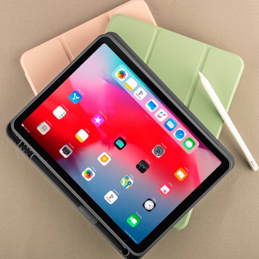 Flip Case Sarung Cover IPAD AIR IPAD 4 2020 Apple Pencil Pensil Casing Goospery Smart Flip Trifold T