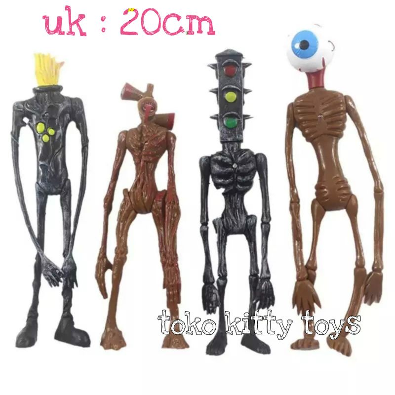 FIGURE SIREN HEAD HORROR ACTION FIGURE SET