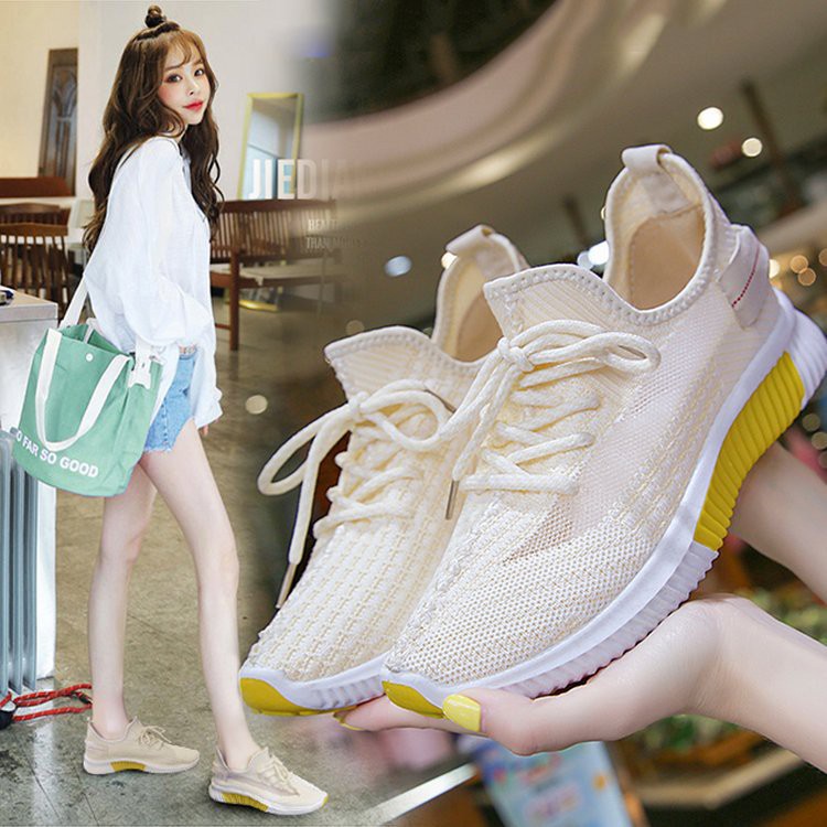 Ambigo Fashion - Sepatu Sneakers Wanita KIERRA Casual Shoes - Sepatu Wanita Korea Kekinian Trendy