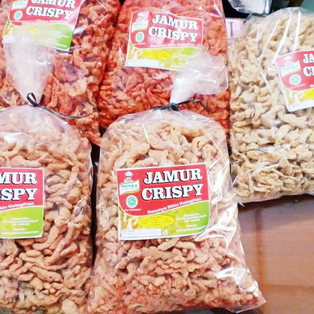 

Jamur Crispy Aneka Rasa 1 kg