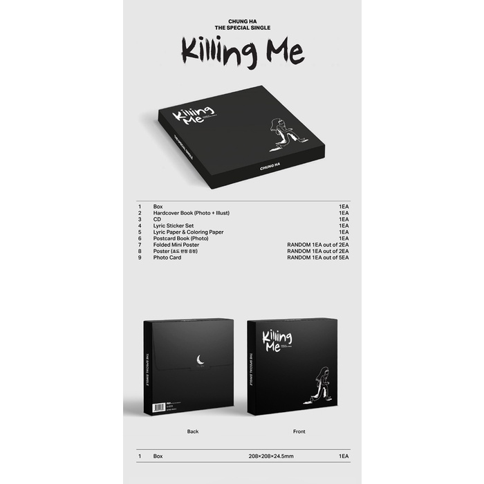 CHUNG HA - Special Single Album Killing Me