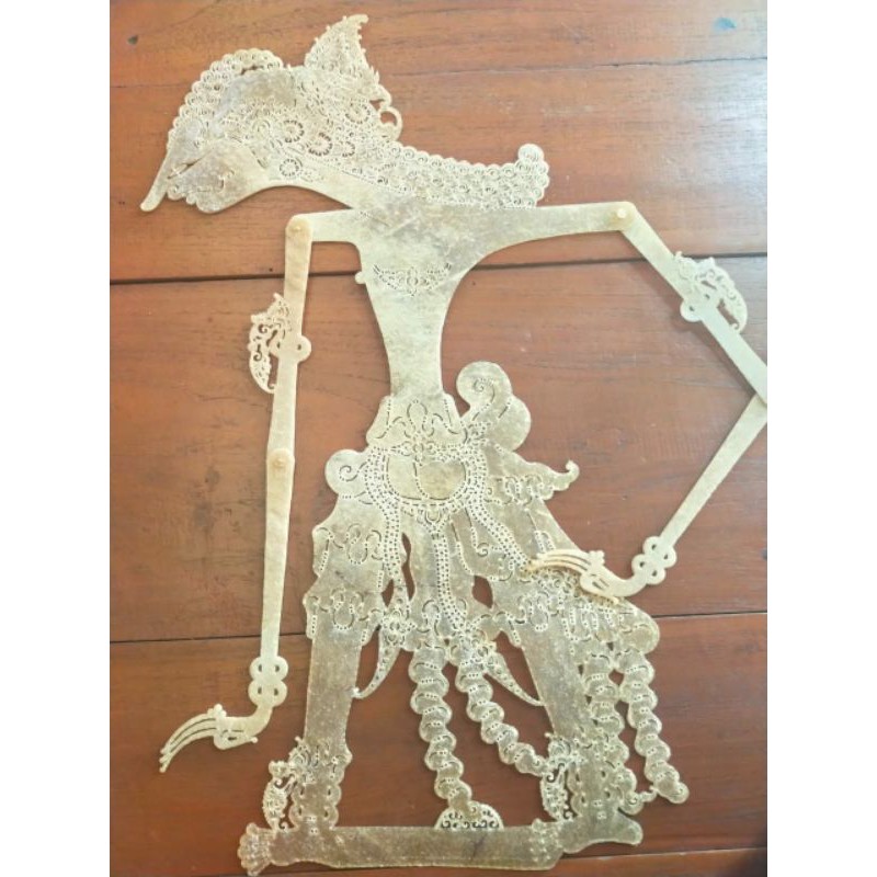 wayang putihan abimanyu kulit kerbau