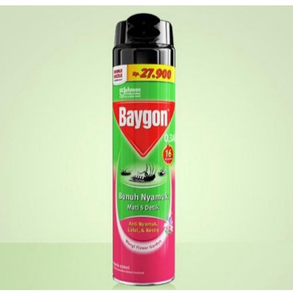 Baygon Aerosol Flower Garden 450ml