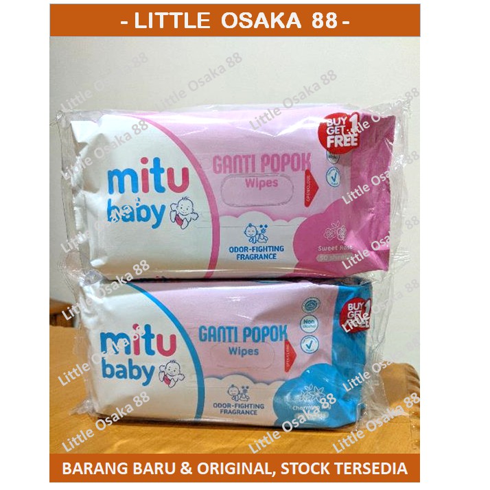 Mitu Baby Wipes Promo Beli 1 Gratis 1