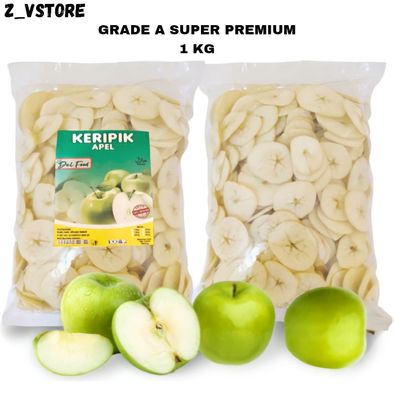 

Keripik Apel Nangka Salak Rambak Pisang Grade A Super Premium (1kg)