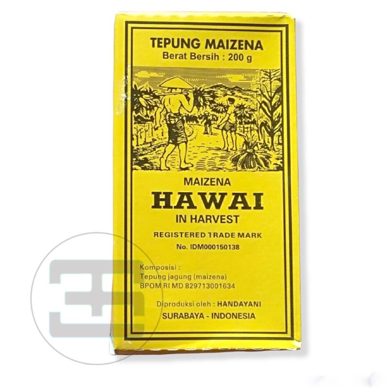 

Tepung maizena - tepung jagung HAWAI 200 gram