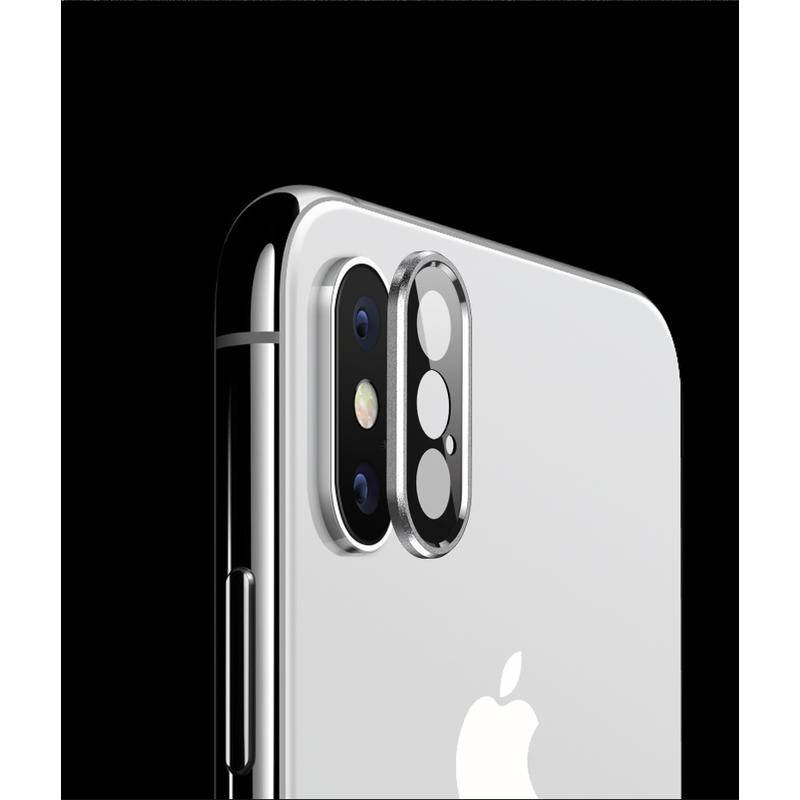 1 Pc Pelindung Lensa Kamera Belakang Bahan Tempered Glass Untuk iphone X XS MAX XR