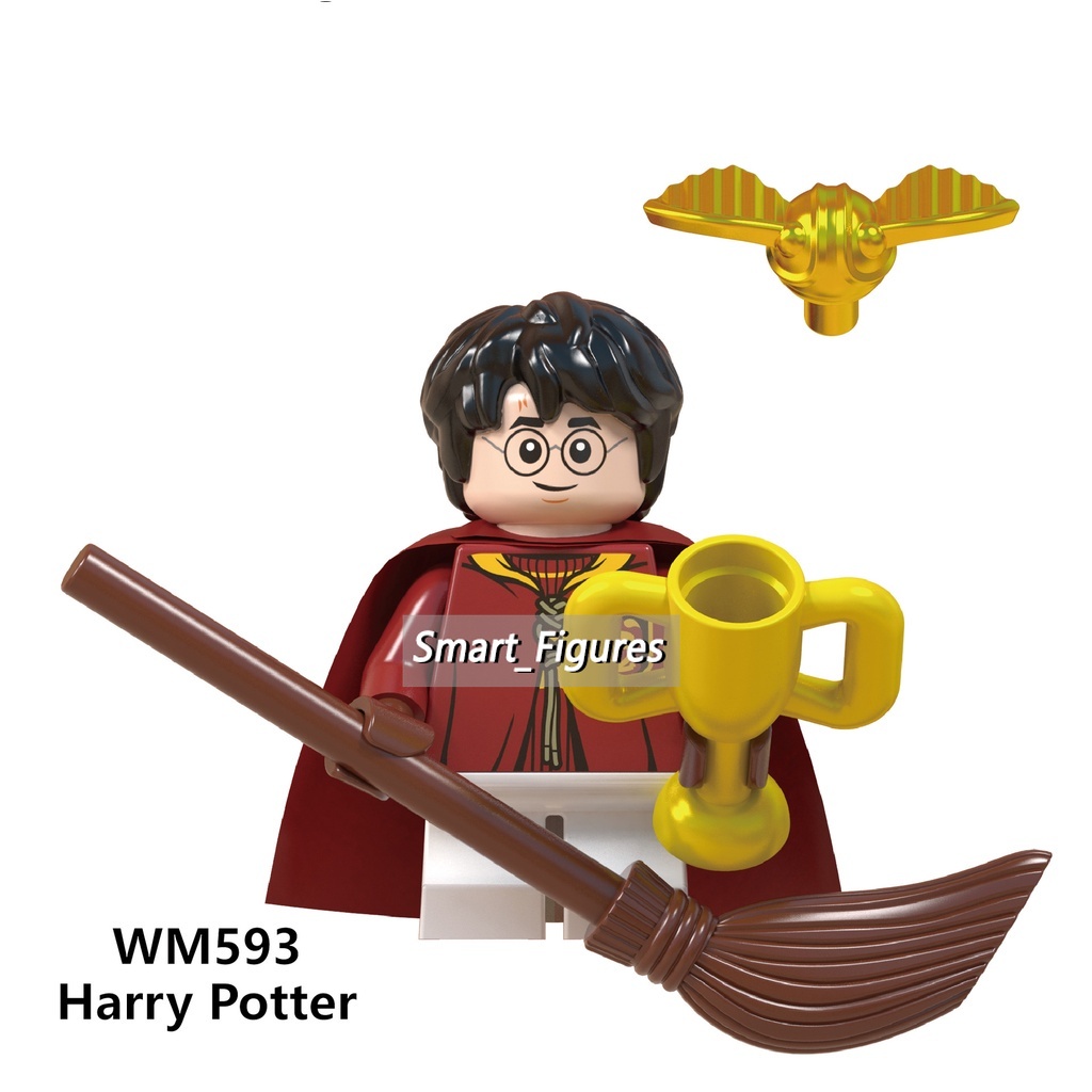 Mainan Action Figure Mini Karakter Harry Potter Sorcerer 's Stone Rubeus Hagrid Seamus Finnigan Hermione Granger WM6045