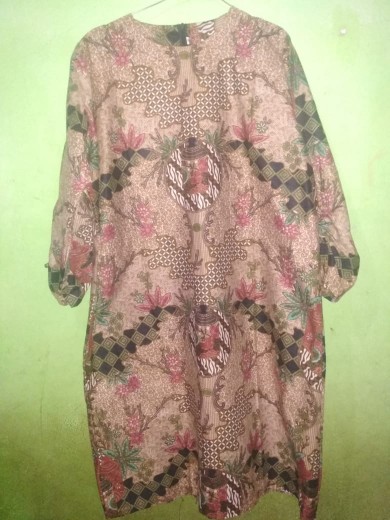 #bayardirumah Tunik Batik Wanita M L Xl Xxl Jumbo