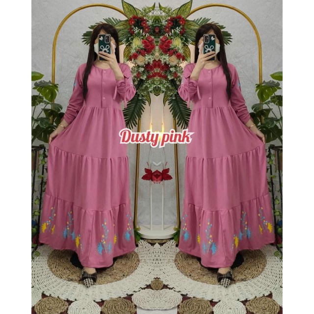 GAMIS REMPEL DADA BUSUI / GAMIS DEWASA/ GAMIS BUSUI MURAH
