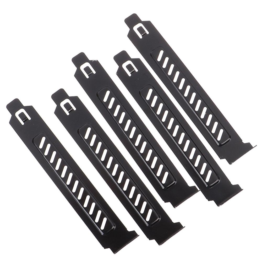 Penutup Slot PCI Agustina 5Pcs/lot Casing Komputer Ventilasi Frame Chassis Bits Penyaring Debu