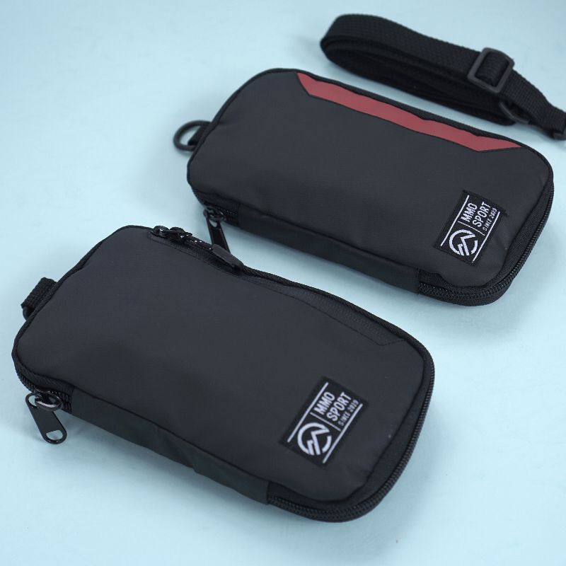 MMO SPORT BAG HANGING WALLET ANTI AIR / WATERPROOF TAS GANTUNG LEHER 0.01