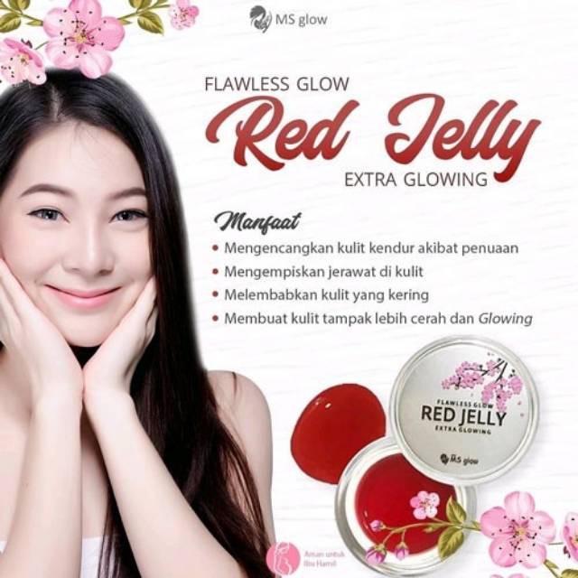 MS GLOW RED JELLY TERBARU