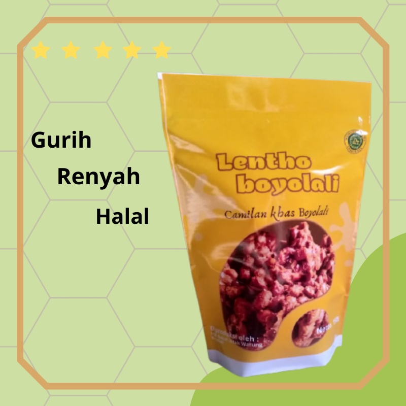

Lentho Boyolali/Oleh oleh khas boyolali