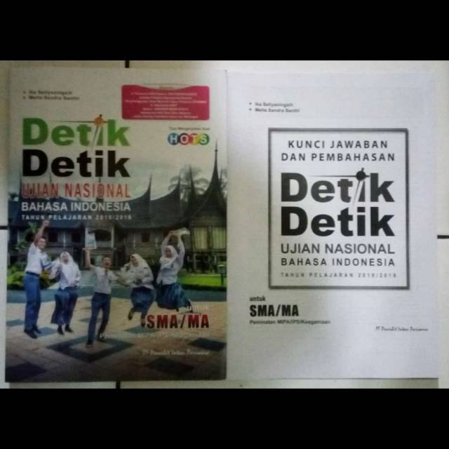 Buku Detik Detik Un Sma Bahasa Indonesia 2018 2019 Shopee Indonesia