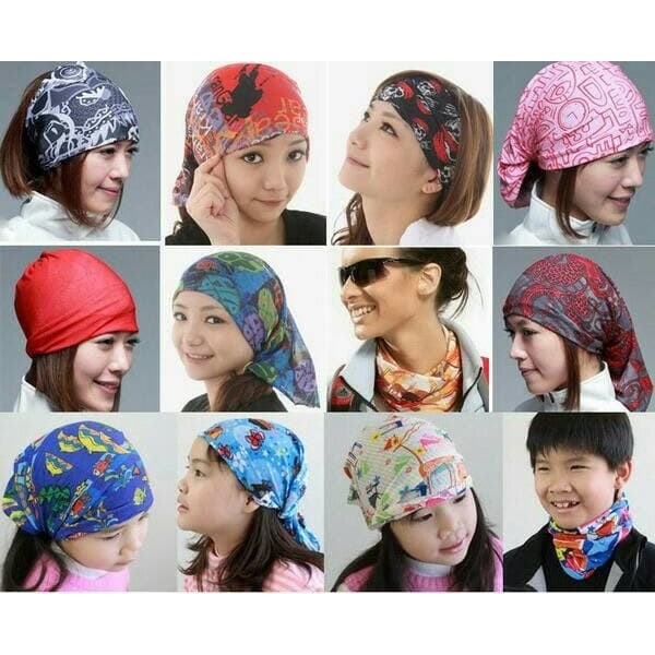 Buff Baff Bandana Slayer Syal Masker Motor Sepeda Penutup Wajah leher