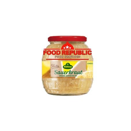 

KUHNE BARREL SAUERKRAUT 850 GR ASINAN KOL PUTIH FERMENTED CABBAGE