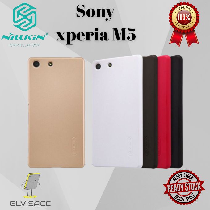 SONY XPERIA M5 NILLKIN HARDCASE FROSTED SHIELD ORIGINAL SONY XPERIA M5