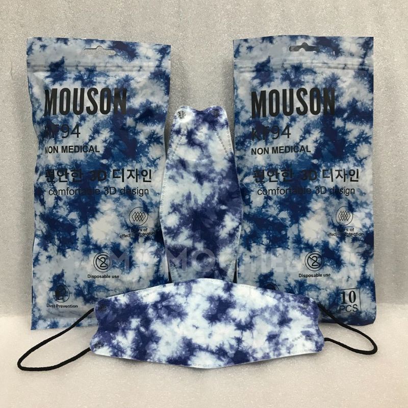 MASKER MOUSON KF 94 MOTIF MASKER MOUSON MASKER KF94 MASKER MURAH MASKER 4PLY