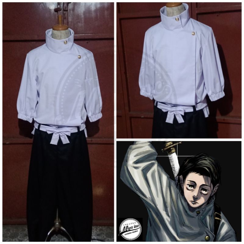 Kostum Jaket  Blazer Gakuran Yuta Okkotsu ( JUJUTSU KAISEN )