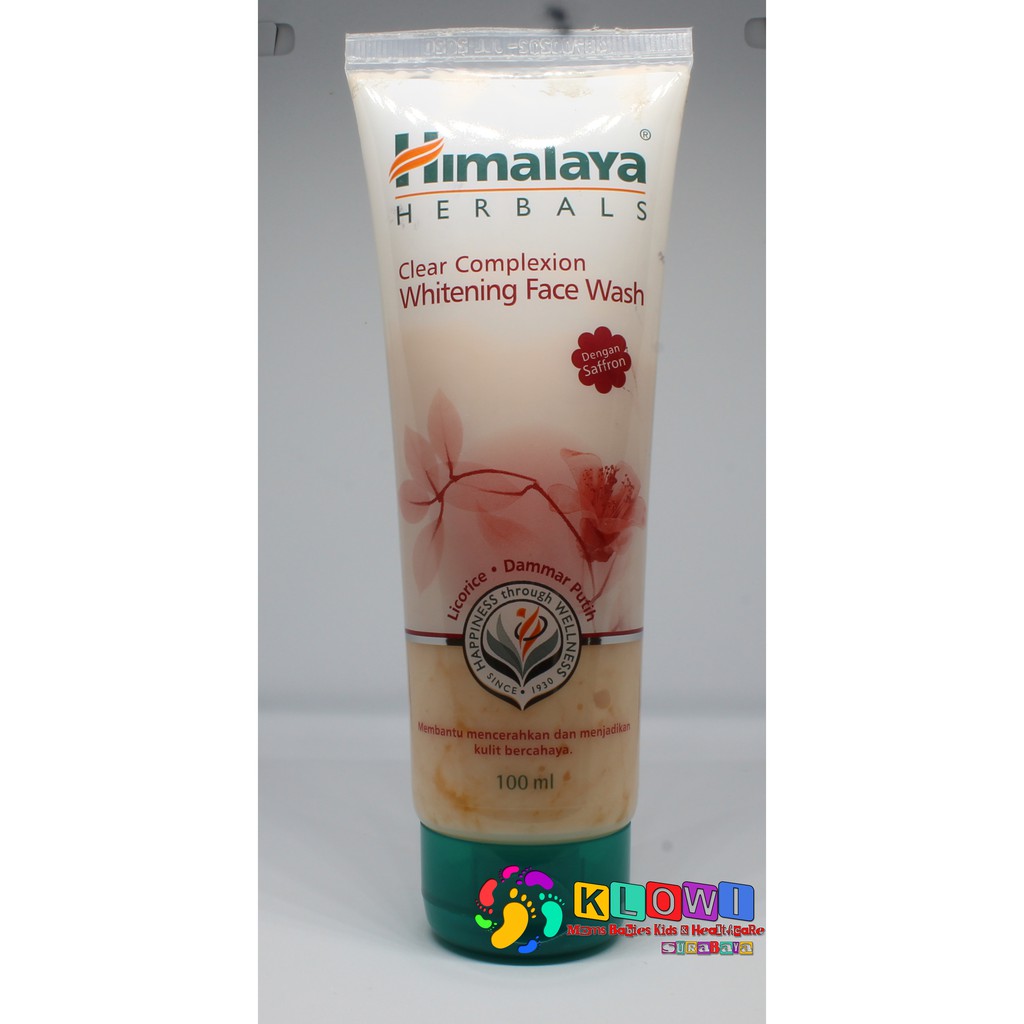 Himalaya Clear Complexion Whitening Face Wash 100ml / Facial Wash / Cleanser / Sabun Wajah