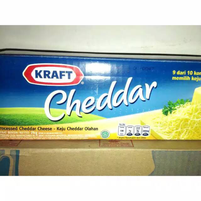 

KEJU KRAFT CHEDDAR REPACK 250 GRAM