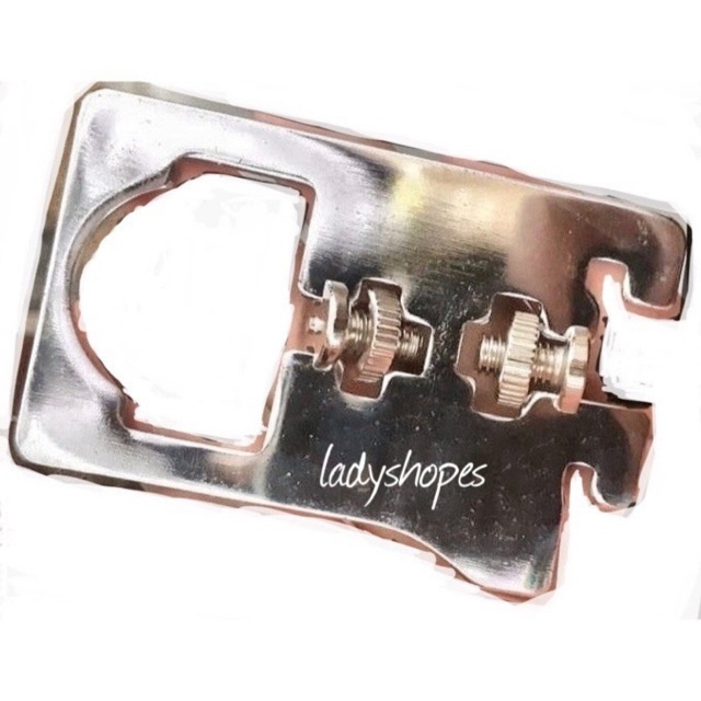 braket pipa bulat kotak 7cm import