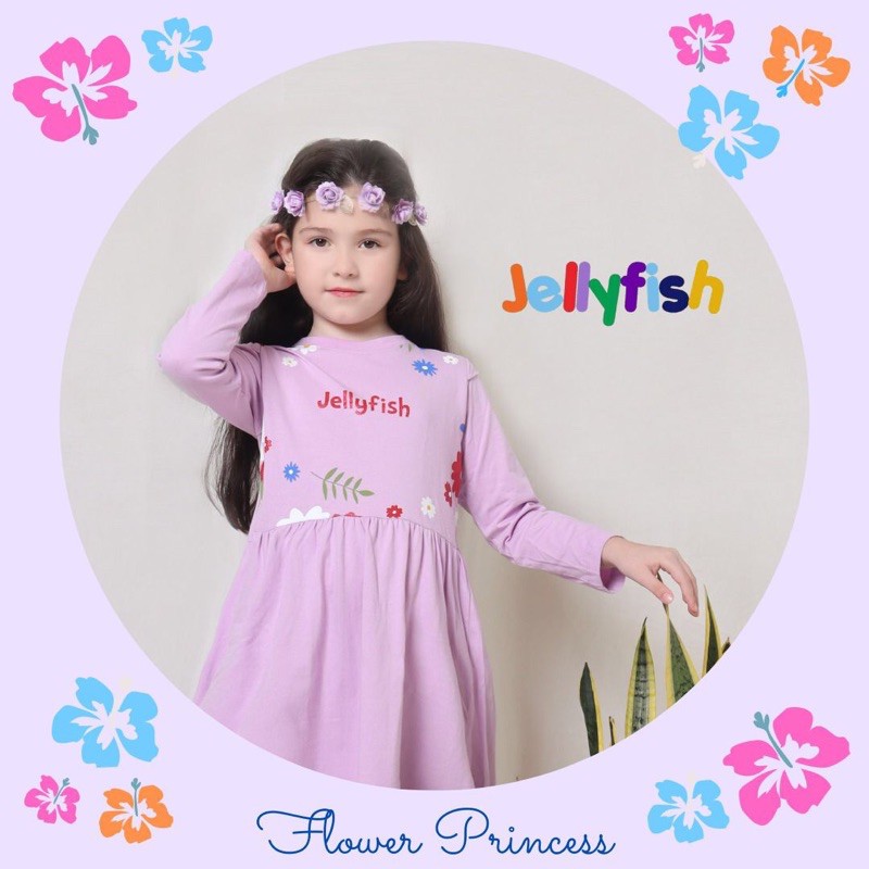 Gamis Jellyfish Flower Princess