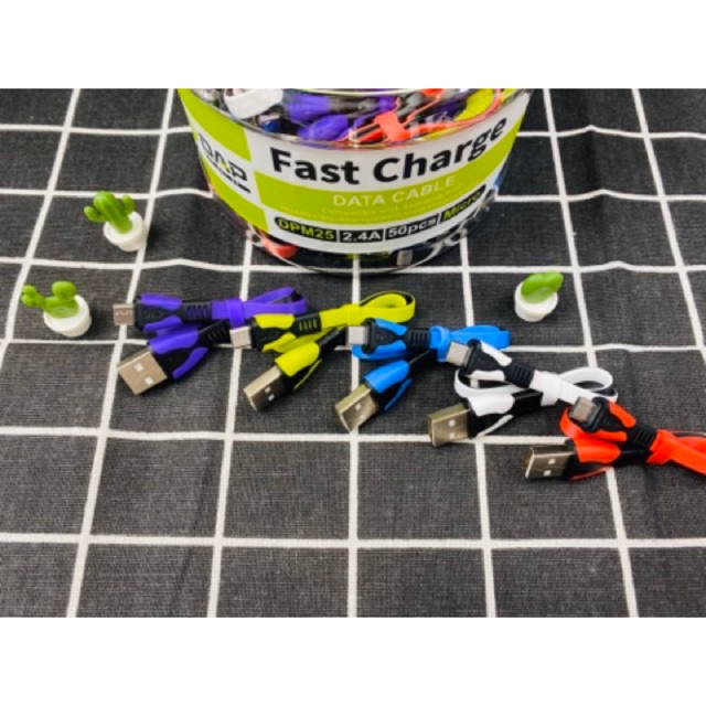 KABEL DATA DAP DPM 25CM 2.4A MICRO FAST CHARGING KABEL CHARGER ECER BERKUALITAS KD PENDEK POWERBANK
