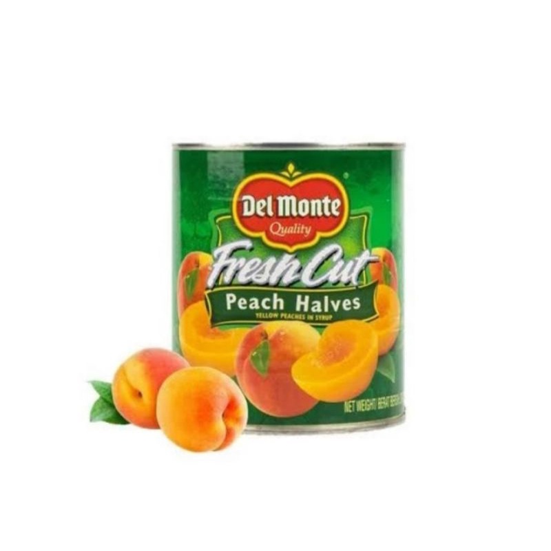 

Delmonte peach halves 825 gr