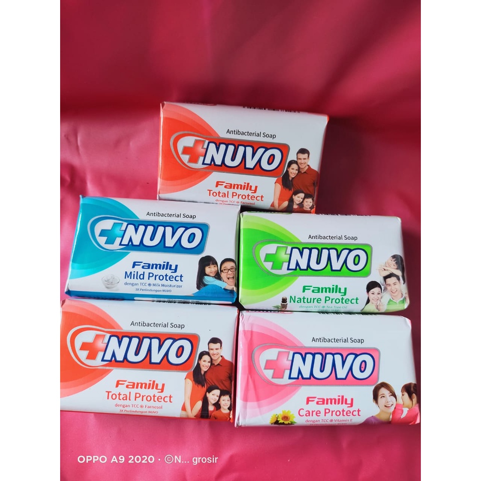 SABUN BATANG NUVO 76GR - BANDED ISI 2