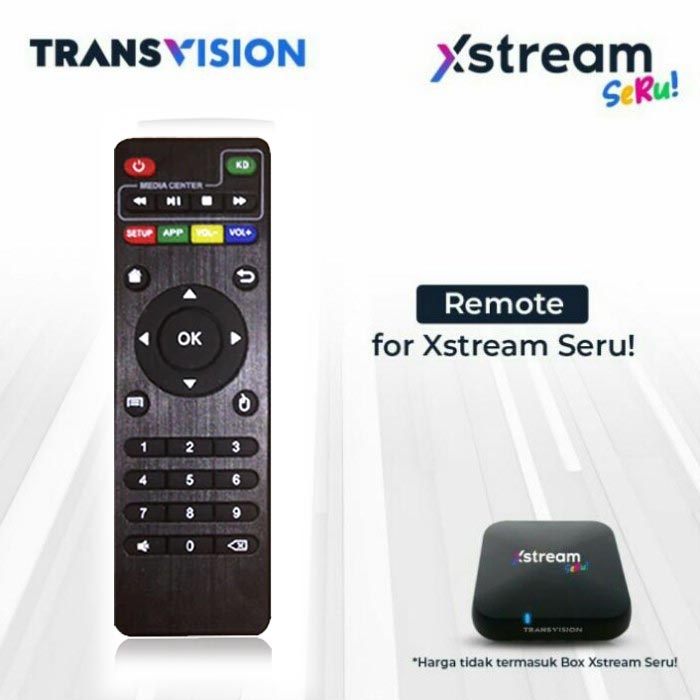 Remote Transvision Xstream Seru