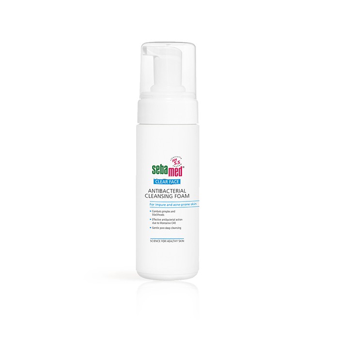 Antibacterial Cleansing Foam Sebamed 150ml