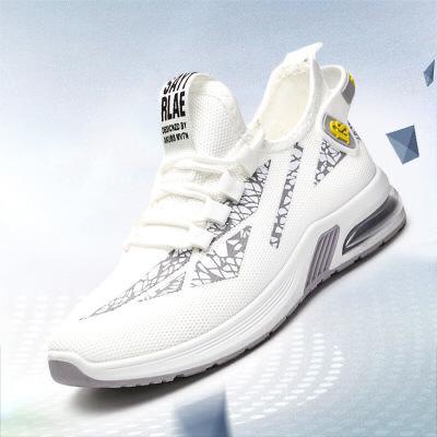 [ESSE] Import Sepatu Pria Sneakers  Running Fashion casual 007 putih