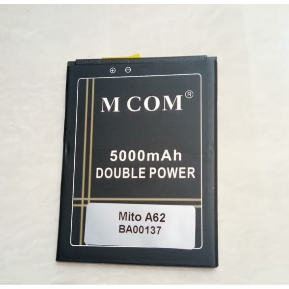 Battery Batre Baterai Double Power Mcom Mito Note A62 BA-00137 BA00137 BA-000137 BA000137