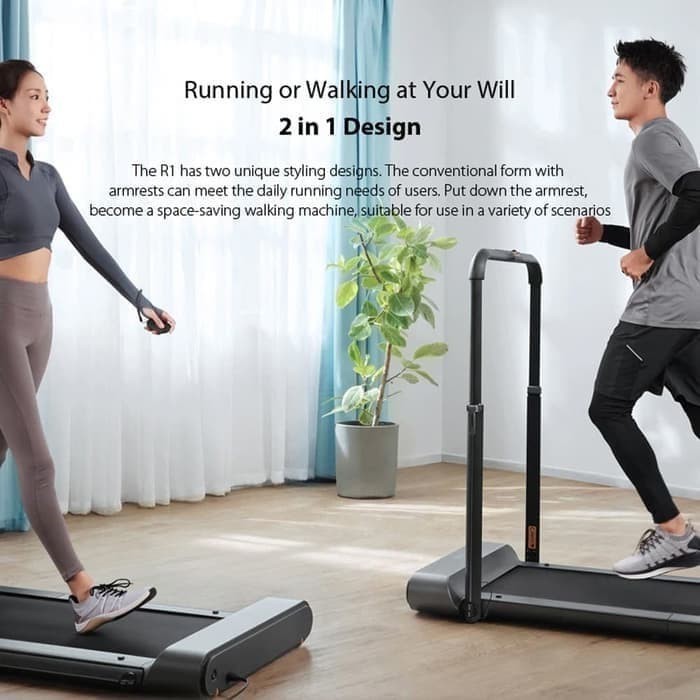 Kingsmith Walking Pad R1 PRO 2 in 1 Elektrik Treadmill - Alat Fitness Lari