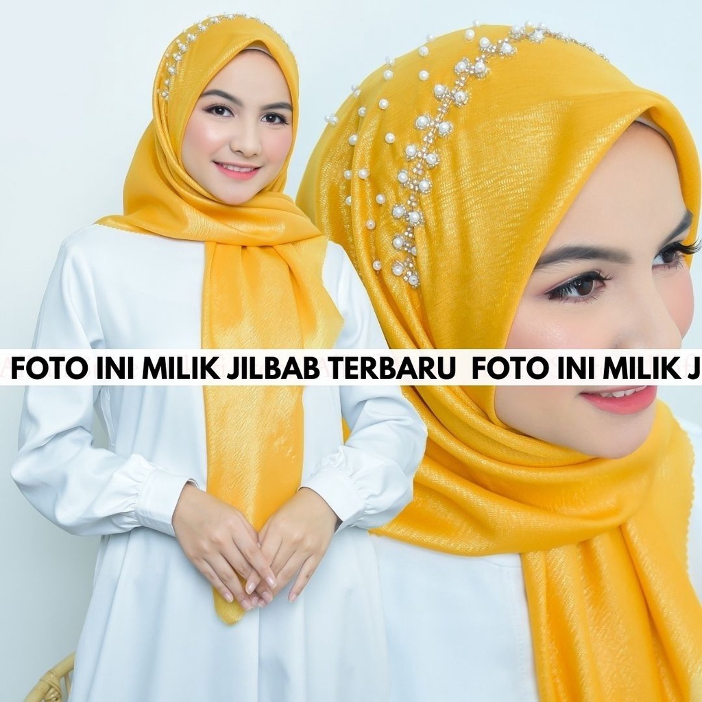 JILBAB PESTA PAYET MUTIARA KERUDUNG SEGIEMPAT PREMIUM / JILBAB TERBARU SEGI EMPAT PESTA PAYET MUTIARA TERMURAH