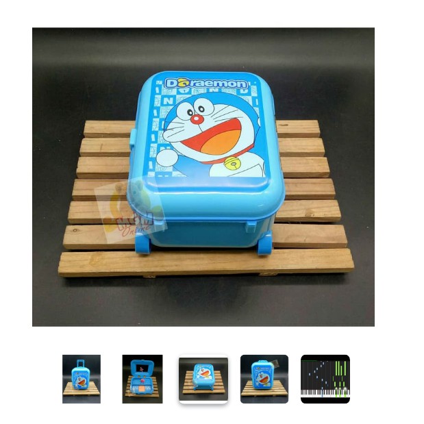 Kotak perhiasan Koper Hand Carry Kotak musik - Jewelry Music Box BB132