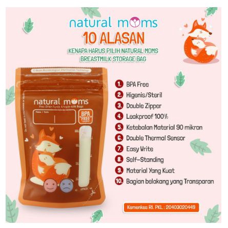 NATURAL MOMS BREASTMILK 100ML [ FOX MAROON ]