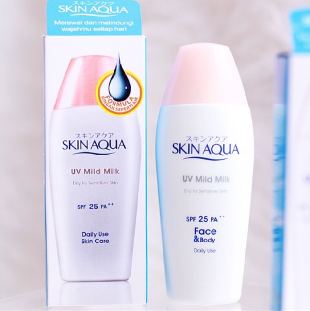 Skin Aqua UV protection 40gram SPF 50 SPF 30 SPF 25 SPF20 tone up essence spf50 pa++  / sunscreen