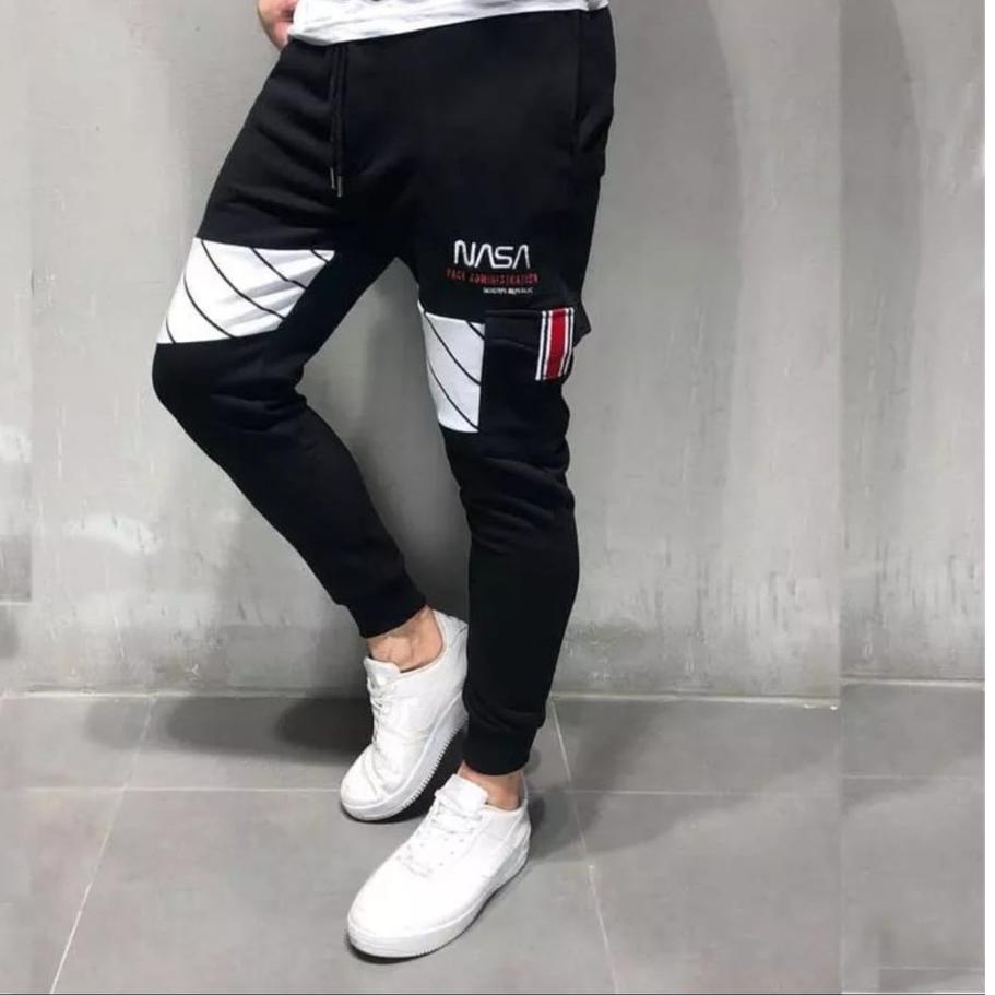 Celana Pria Panjang Jogger Toonzz NSA Bahan Fleece Tebal Ada 4 Kantong Asli Kanan Kiri