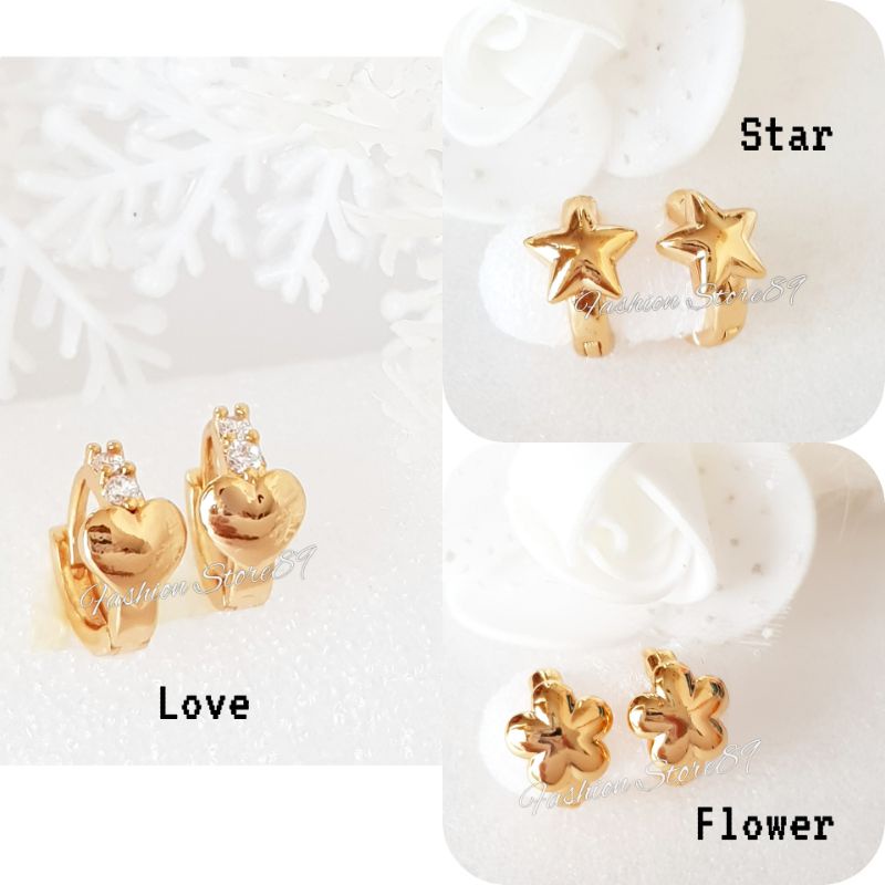 Anting Jepit Xuping All Varian Impor Fashion Dewasa Bestseller