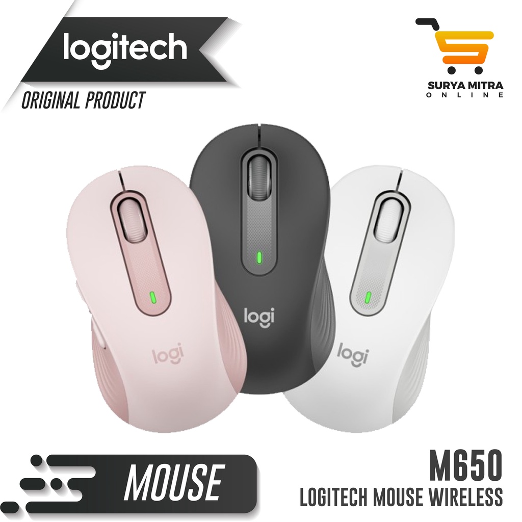 Signature Logitech M650 M 650 Wireless Mouse