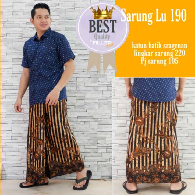 Sarung batik sragenan